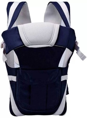 Tip 'n' Top 4 in 1 Baby Carrying Bag/ Baby Adjustable Hands Free Carrier with safety belt Baby Carrier(Navy Blue, Front Carry facing in)