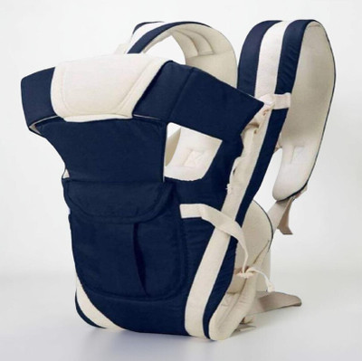 AR ASHIOR Ergonomic Baby Carrier with Adjustable Straps, Padded Shoulder Support Baby Carrier(Navy Blue, Back Carry)