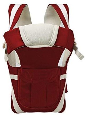 LOVEBABIE Baby Carrier 4 In Position With Safety belt (RED, Front Carry facing in) Baby Carrier(Red, Front Carry facing in)