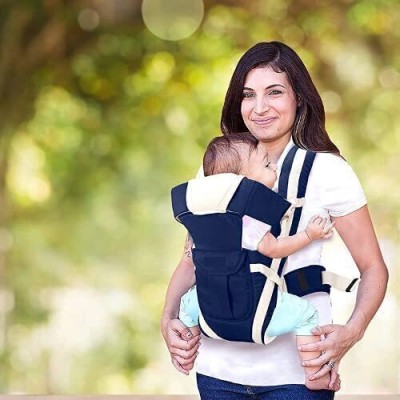 ADI Traderss Baby Carry Bags for 0 to 2 Years | with Safety Belt & Buckle Straps (Sky Blue) Baby Carrier(Blue, Front Carry facing in)