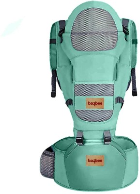 baybee 9 in 1 Ergo+ Hip Seat Baby Carrier with 6 Carry Positions and Safety Belt Baby Carrier(Multicolor, Front Carry facing in)