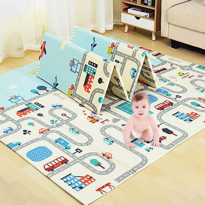 Sweetjoy Rubber Baby Play Mat(Multicolor, Extra Large)