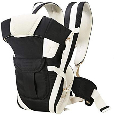 Little Bee New Born Baby Sitting Carrier Bag with Front & Back Carry Baby Carrier Baby Carrier(Black, Front Carry facing in)
