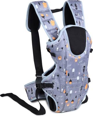 Miss & Chief 3 Way Baby Carrier With Detachable Bib & Head Cushion Ergonomic Multi Functional Baby Carrier
