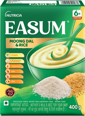 Easum Rice and Moog Dal Baby Cereal(400 g, Upto 8 Months)