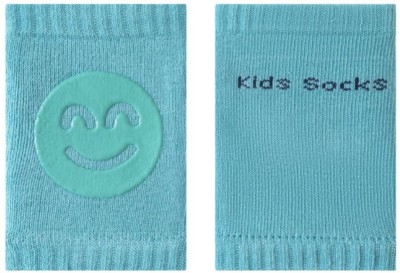 SYGA Baby Knee Pads - Smily face Design, Soft Cotton Material, for 6-18 Month-old's Green Baby Knee Pads(Smiley Face)