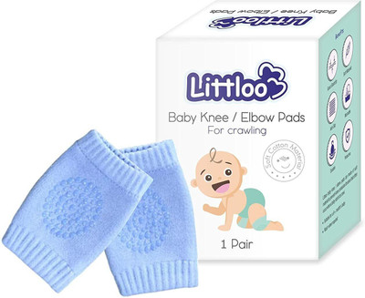 Littloo Baby Knee protector elbow pads Blue Baby Knee Pads(Knee Safety Protector)