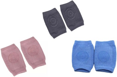 Wagwanfly WagwanflyBaby Knee Pad5056 Multicolor Baby Knee Pads(Silicon Dots)