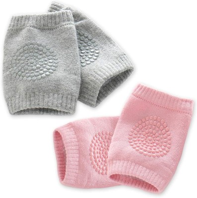 Purple Dust Set Of 2 Pair Multicolor Baby Knee Pads (Knee socks) Multicolor Baby Knee Pads(Knee socks)