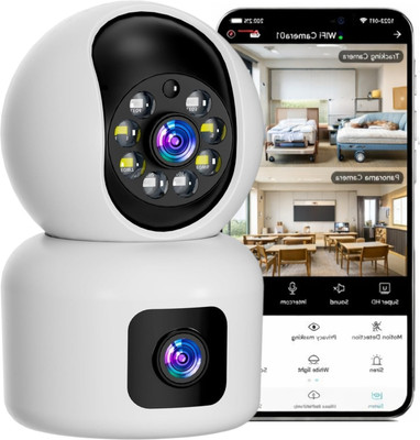 SROPX WiFi Dual Lens Camera with Night Vision Two Way Audio Celling Mount , Wall Mount Baby Monitor