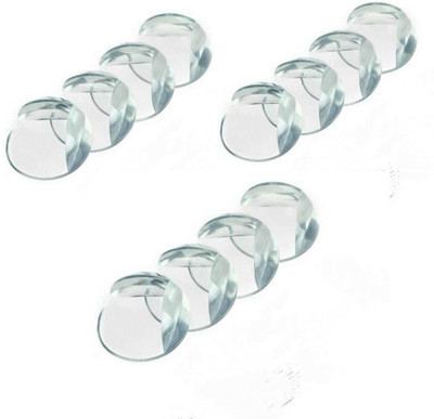 DHASRAM Baby Proofing Edge/Corner Guards ,Table Edge/Corner Protector-12 Counts(White)