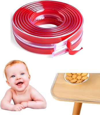 KSHMANIDHAYE 2-Meter Silicone Edge Protector Strip, Baby Proofing Edge & Corner Guard(Transparent)