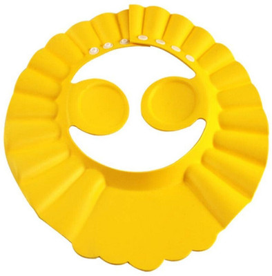 Masox Store Soft Adjustable Visor Hat Safe Shampoo Shower Bathing Protection Bath Cap S1