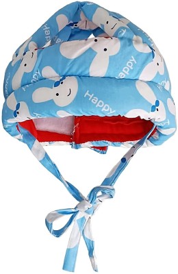 VANSHIV Baby Head Safety Helmet Happy Print  - 22 cm(Sky Blue)