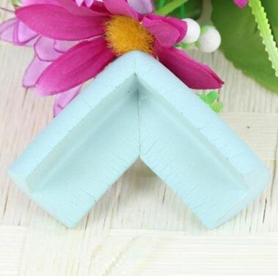 jumprfit 4PCS Soft Corner Protector Baby Safety Cushion Corner guard Bumper for Furniture(Blue)