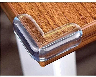 chiku Corner Protector Sharp Edges, Kids Protector, Furniture Table Corner (PACK OF 4)(White)