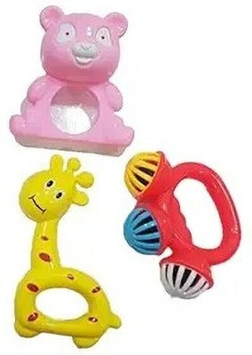 Wee Care Rattle Set for Newborn Babies Toy For Babies Rattle(Multicolor)