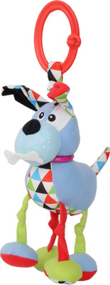 Baby Moo VBT-005-DOG Rattle(Blue)