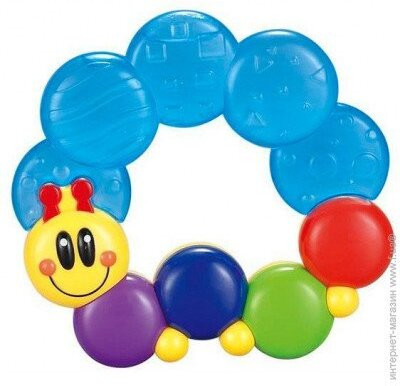 Basha mall Hola Rattle Teether Fun teether and rattle in one! Rattle(Multicolor)