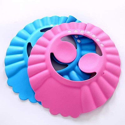 RBGIIT Soft EVA Foam Adjustable Baby Shower Bathing Protection Cap for Toddler, Baby K3