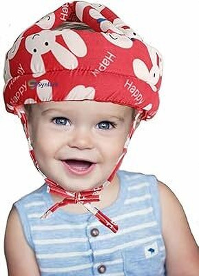 LOGIC PRO Safety Baby Helmet(RED)