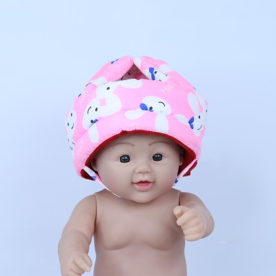 Millionminds Safety Baby Helmet(Rabbit Print, Pink)