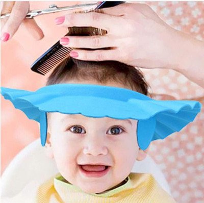 RBGIIT Soft EVA Foam Adjustable Baby Shower Bathing Protection Cap for Toddler, Baby K1