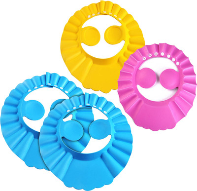 RBGIIT Soft EVA Foam Adjustable Baby Shower Bathing Protection Cap for Toddler, Baby K6