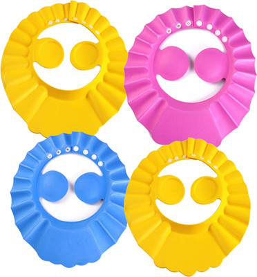 RBGIIT Soft EVA Foam Adjustable Baby Shower Bathing Protection Cap for Toddler, Baby K5