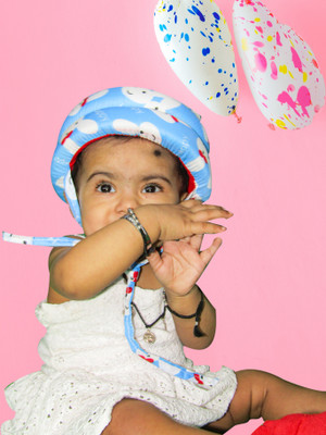 LOGIC PRO Safety Baby Helmet(SKYBLUE)
