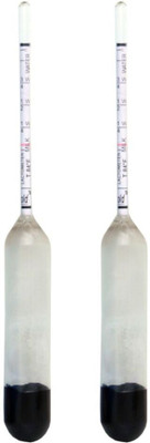 GoodsBazaar Milk Testing: Check Water in Milk Lactometer Milk Purity Tester Glass Lactometer Hydrometer Glass Lactometer For Milk Testing At Home Non-magnetic Engineer's Precision Level(10 cm)