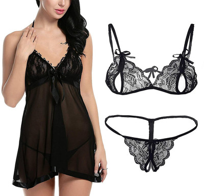 Suneeka Solid, Self Design Babydoll