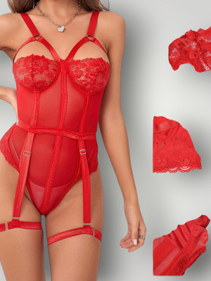 Knistye Self Design Babydoll