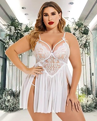 HeenaENT Self Design Babydoll