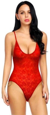 orange divine Solid Babydoll