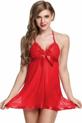 Suneeka Solid, Self Design Babydoll