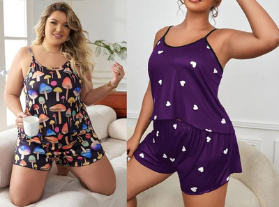 Fashonic Printed Babydoll