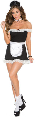 flirty touch Self Design, Solid Babydoll