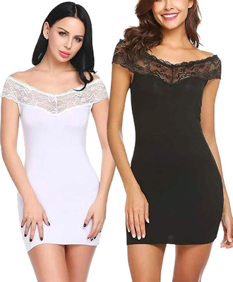 samvar Self Design Babydoll