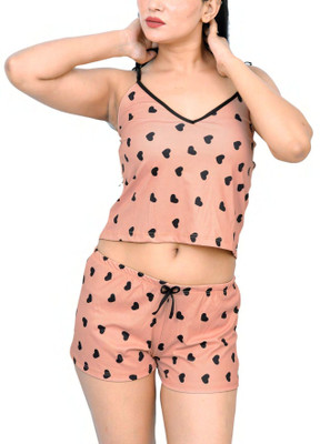 LACEUP Printed Babydoll