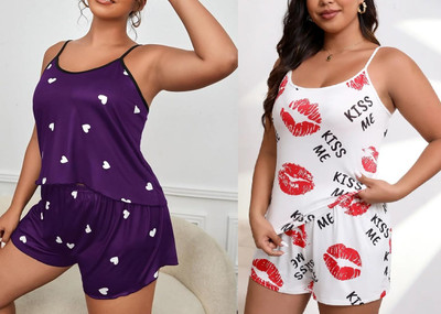 Fashonic Printed Babydoll
