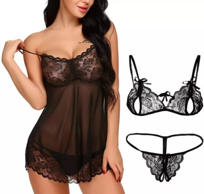 Qszro Self Design Babydoll