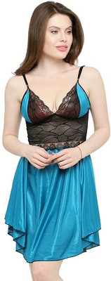 Bella Intima Solid Babydoll