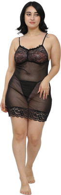 KRISHNA ENTERISES Self Design Babydoll