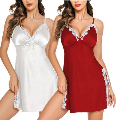 PIBU Self Design Babydoll