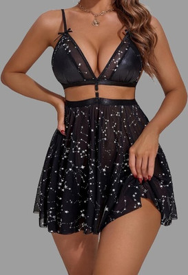 LILLY CREATION Printed Babydoll