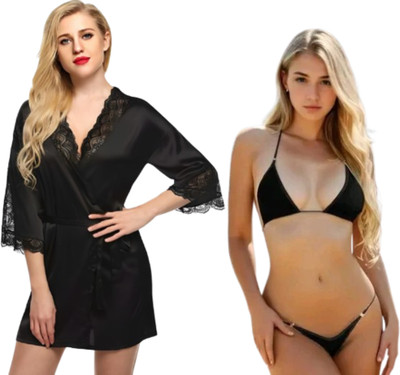 HUKMAN Self Design, Solid Babydoll