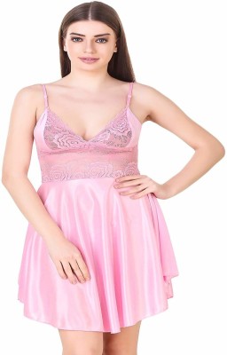 Manjeet Enterprises Solid Babydoll