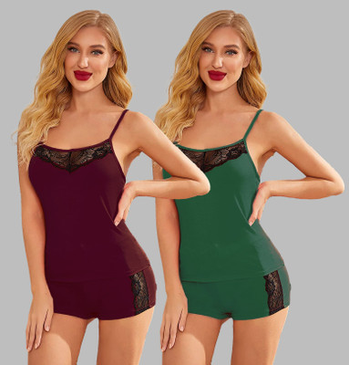 Beach Curve Solid Babydoll