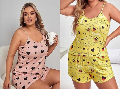 XPIOX Printed Babydoll